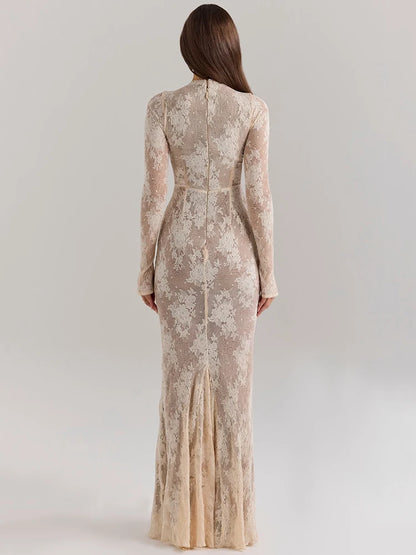 Valentina Lace Bodycon Dress - Vibin Sleek Fashion