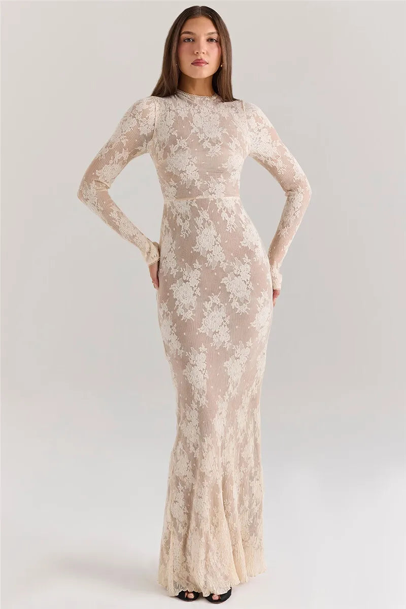 Valentina Lace Bodycon Dress - Vibin Sleek Fashion