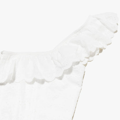 White Corset Lace Up Tank Top - Vibin Sleek Fashion