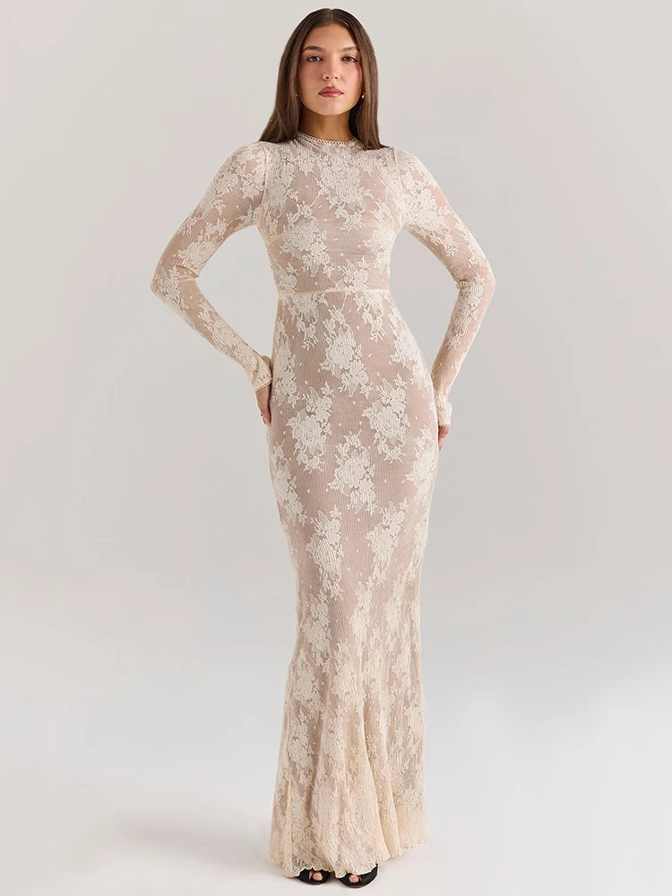 Valentina Lace Bodycon Dress - Vibin Sleek Fashion