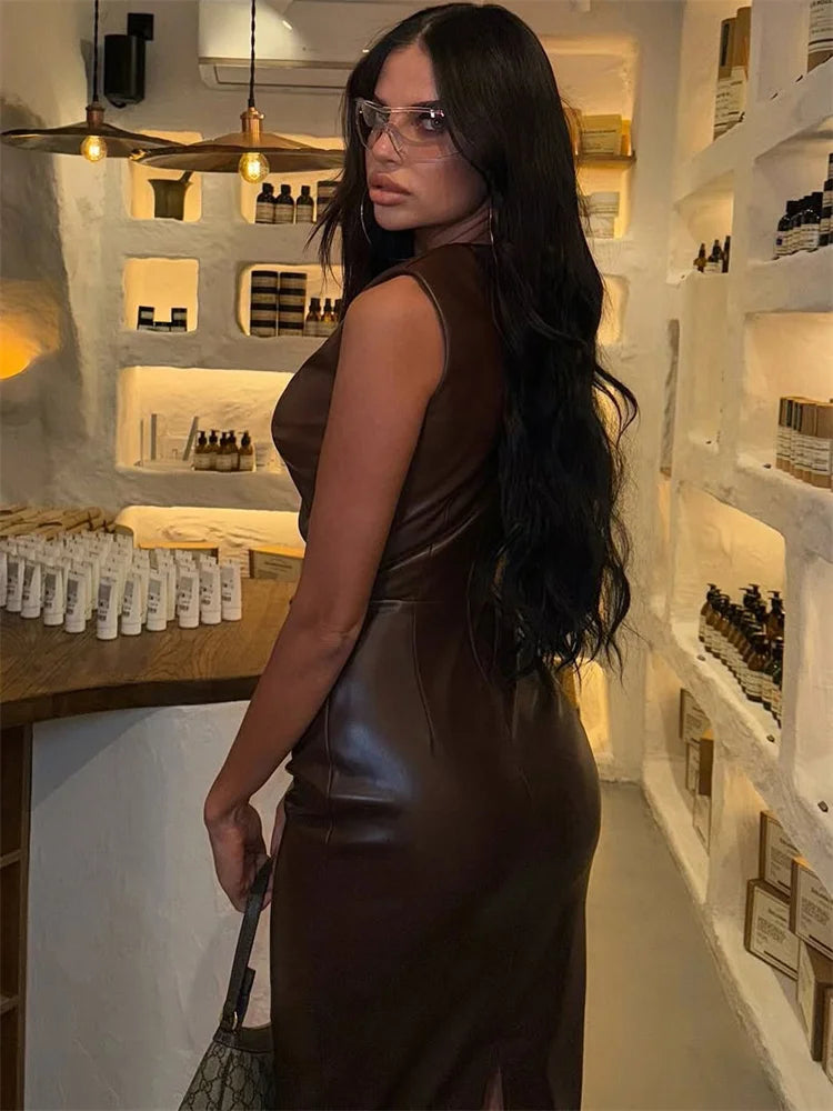Milano Slim Patchwork Bodycon Dress - Vibin Sleek Fashion