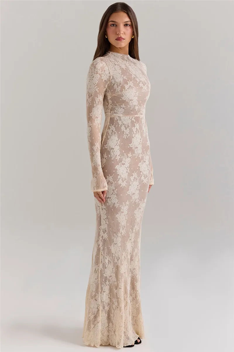 Valentina Lace Bodycon Dress - Vibin Sleek Fashion